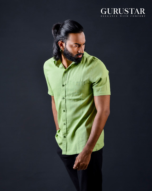 Linen clearance casual shirt